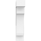 Ekena Millwork Standard Legacy Architectural Grade PVC Bracket With Block Ends, 5"W x 18"D x 24"H BKTP05X18X24LEC05 - alternate 3